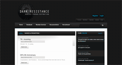 Desktop Screenshot of darkresistance.net